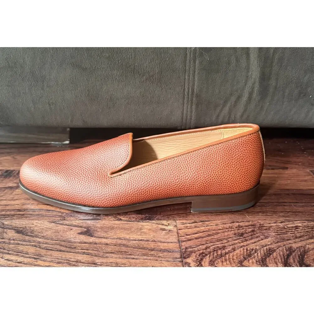 $1095 NEW Stubbs & Wootton Limited Edition 9.5 Leather Loafers NEW + Accessories